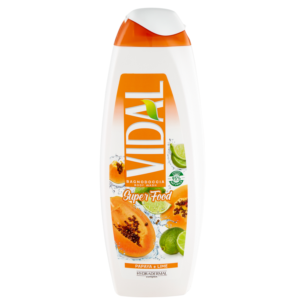 Vidal Bagnodoccia Super Food Papaya e Lime 500ML