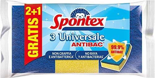 Spontex spugne antibatterico x3