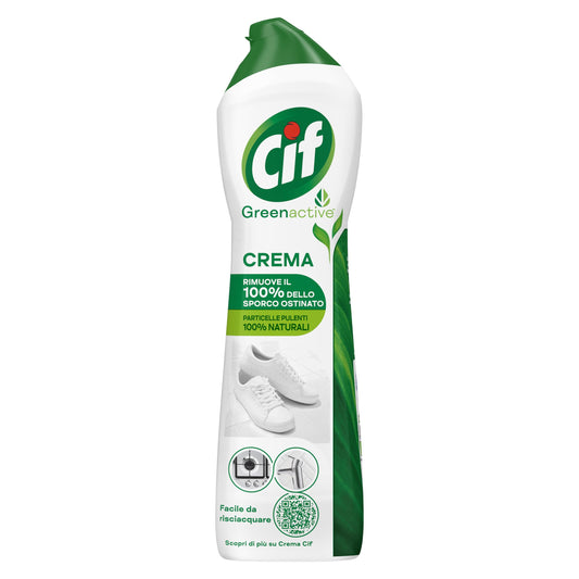 Cif Crema, Detergente per Superfici Dure 500ML