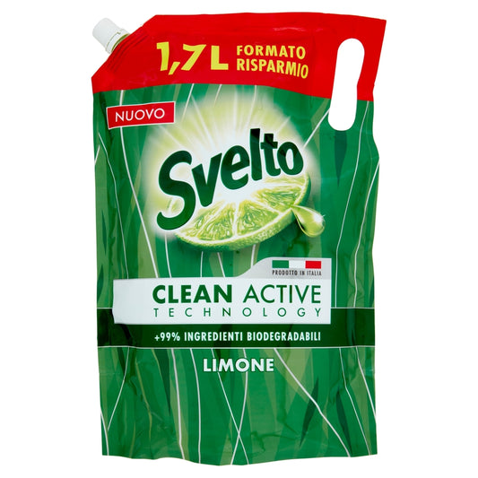 Svelto Ricarica Sapone Piatti Limone 1.7L