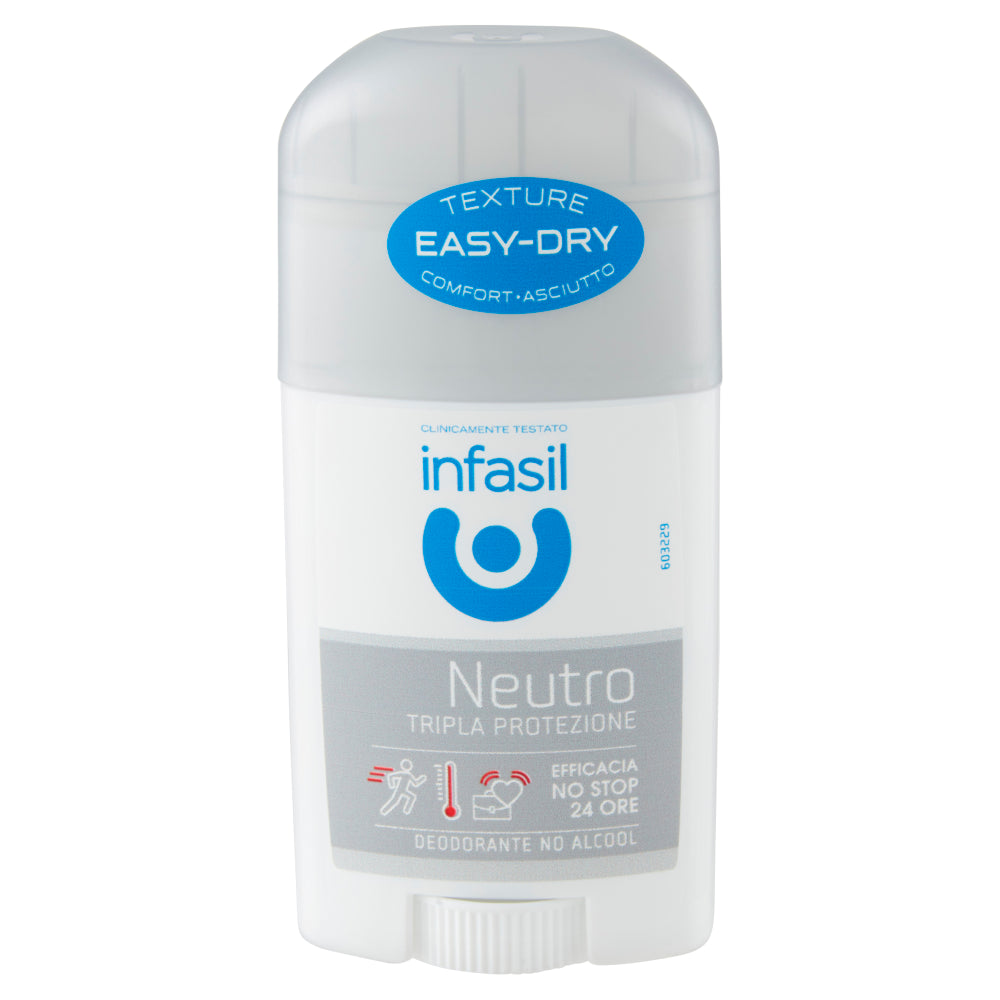infasil Deostick Neutro Tripla Protezione 40ML