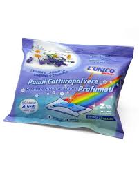 L'unico - Panni Cattura Polvere Profumati lavanda&Camomilla 20PZ